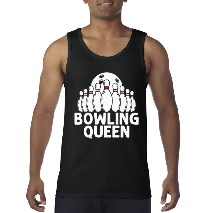 Bowling Gift For  Grandma Bowling Game Bowlers Players Tank Top