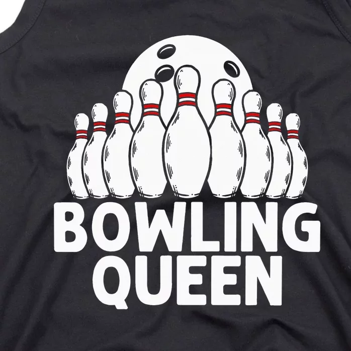 Bowling Gift For  Grandma Bowling Game Bowlers Players Tank Top