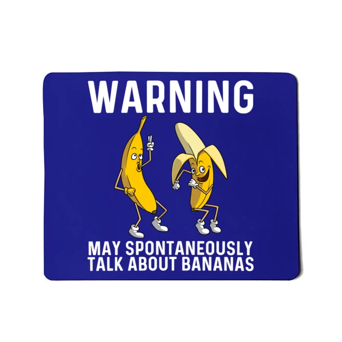 Banana Gift For Men Women Boys Girls Kids Banana Fruit Lover Gift Mousepad