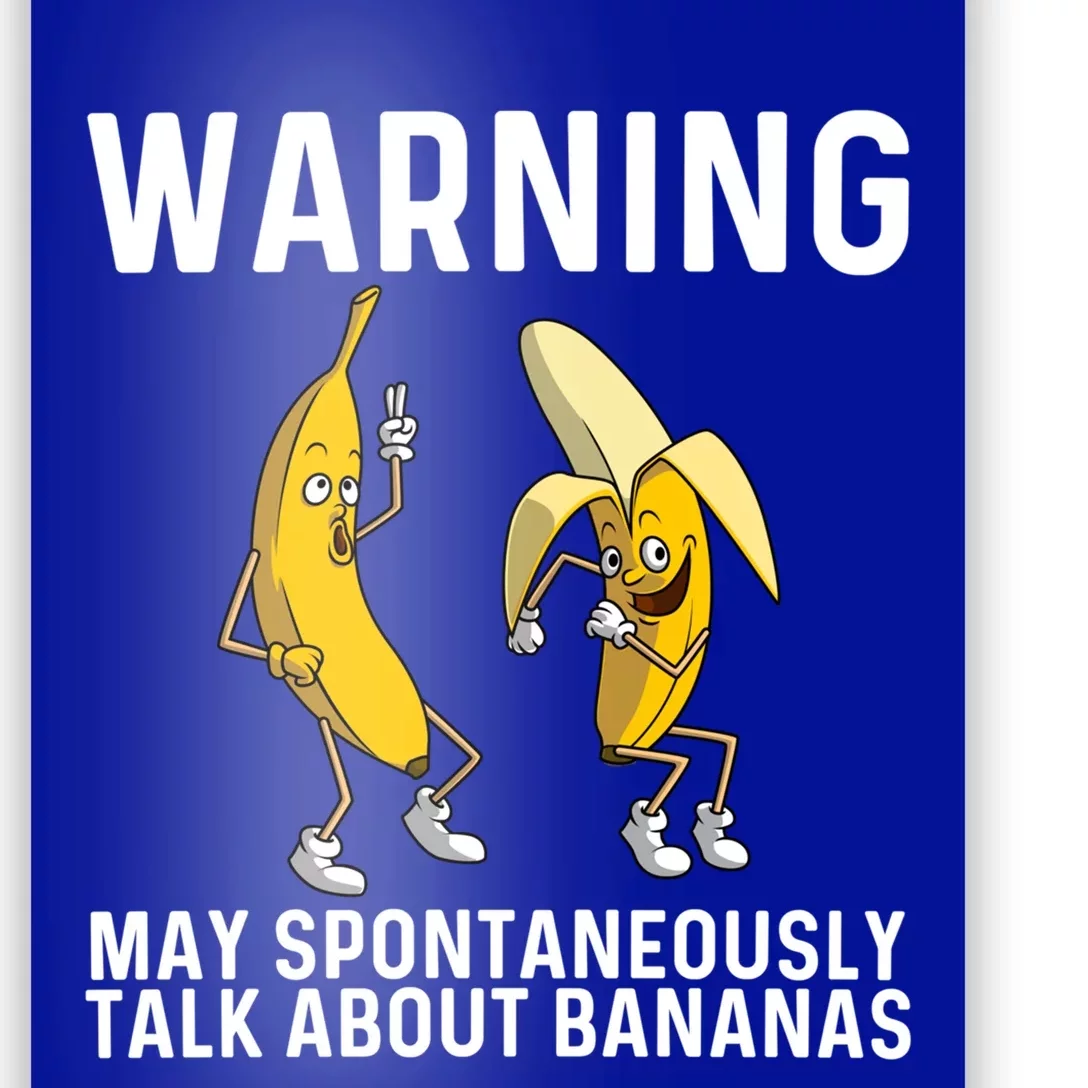 Banana Gift For Men Women Boys Girls Kids Banana Fruit Lover Gift Poster