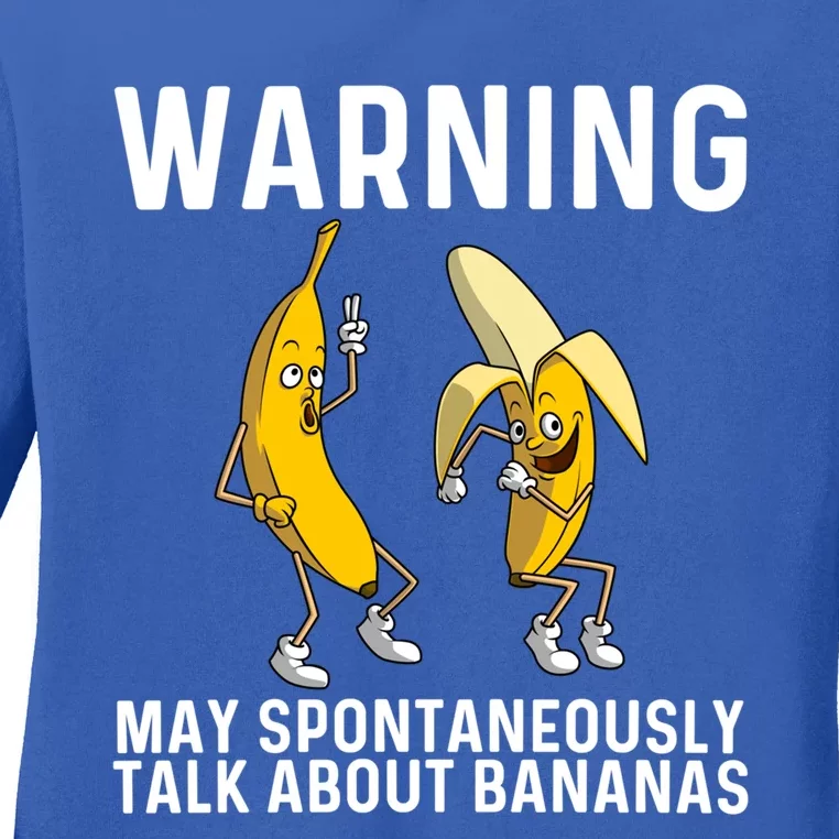 Banana Gift For Men Women Boys Girls Kids Banana Fruit Lover Gift Ladies Long Sleeve Shirt