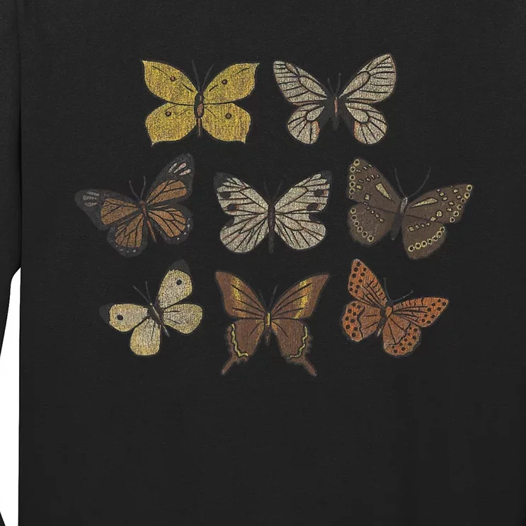 Butterfly Grunge Fairycore Aesthetic Fairy Core Long Sleeve Shirt