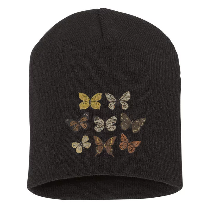 Butterfly Grunge Fairycore Aesthetic Fairy Core Short Acrylic Beanie