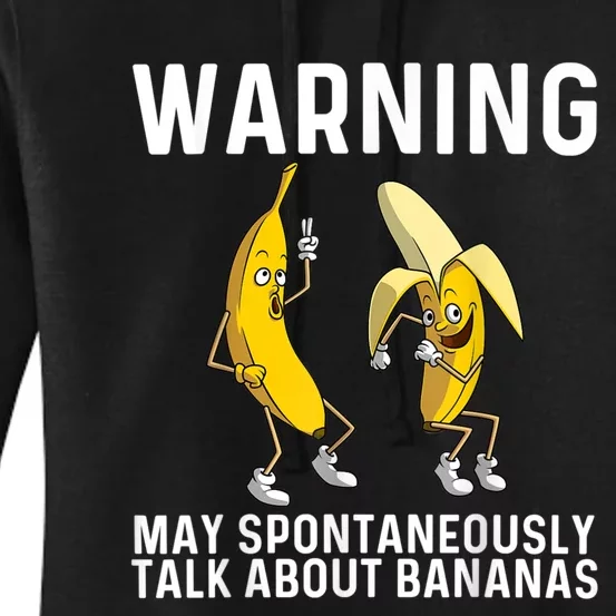 Banana Gift For Men Women Boy Girl Kids Banana Fruit Lover Women's Pullover Hoodie