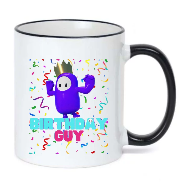 Birthday Guy Fun Popular Video Game Theme Birthday Black Color Changing Mug