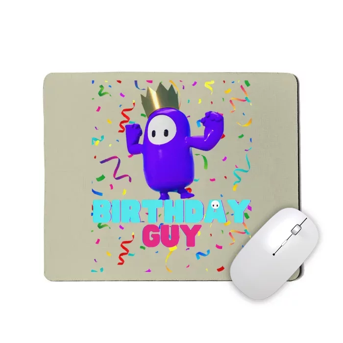 Birthday Guy Fun Popular Video Game Theme Birthday Mousepad