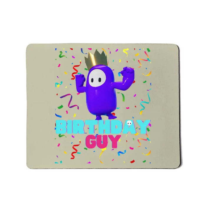 Birthday Guy Fun Popular Video Game Theme Birthday Mousepad