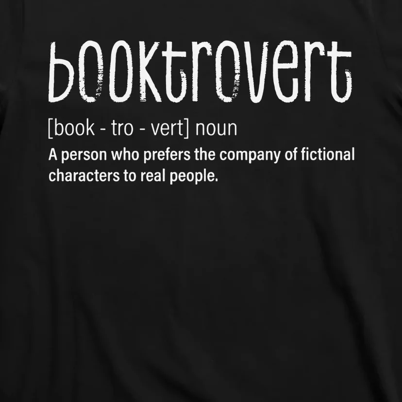 Booktrovert Gift For Librarian T-Shirt