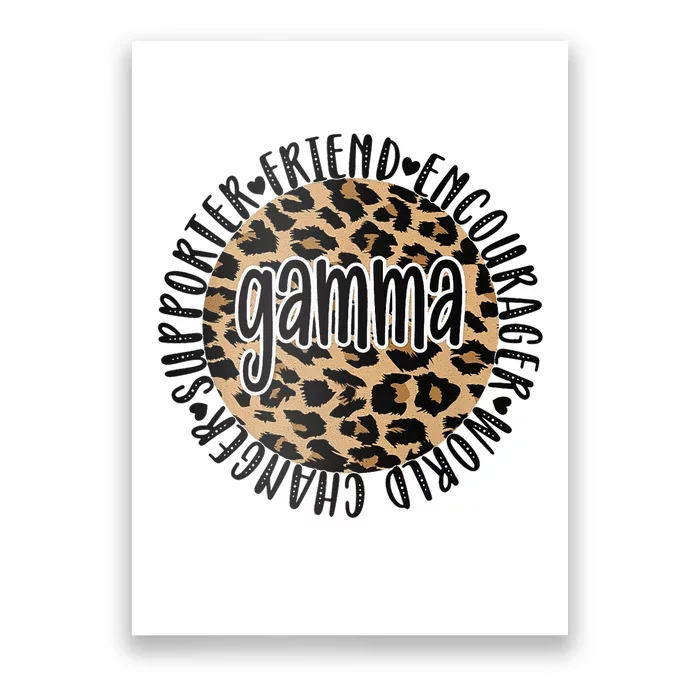 Best Gamma Grandmother Appreciation Gamma Grandma Poster