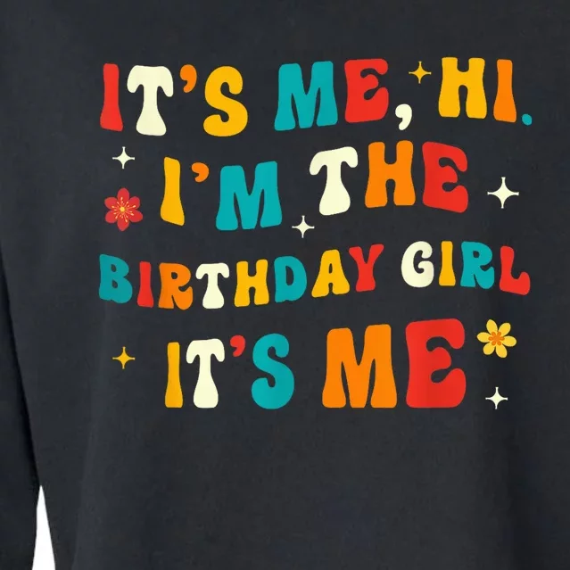 Birthday Girl Gifts Birthday Girl Cropped Pullover Crew