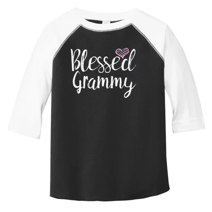 Blessed Grammy Grandma Gifts Toddler Fine Jersey T-Shirt