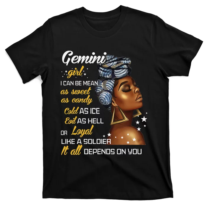 Birthday Gift Gemini May or June Wo T-Shirt