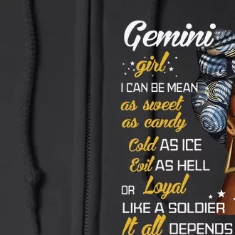 Birthday Gift Gemini May or June Wo Full Zip Hoodie