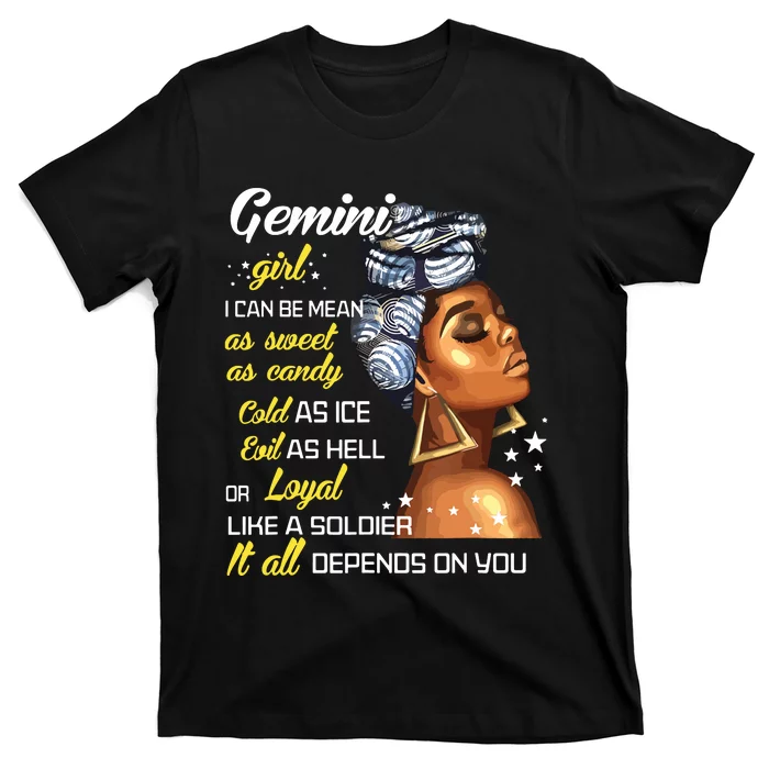 Birthday Gift Gemini Girl May Or June Women T-Shirt