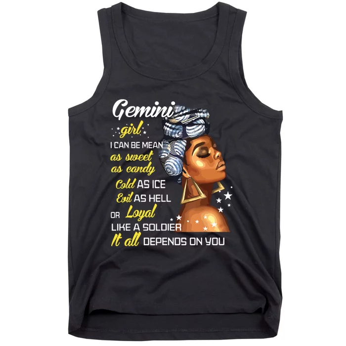 Birthday Gift Gemini Girl May Or June Women Tank Top