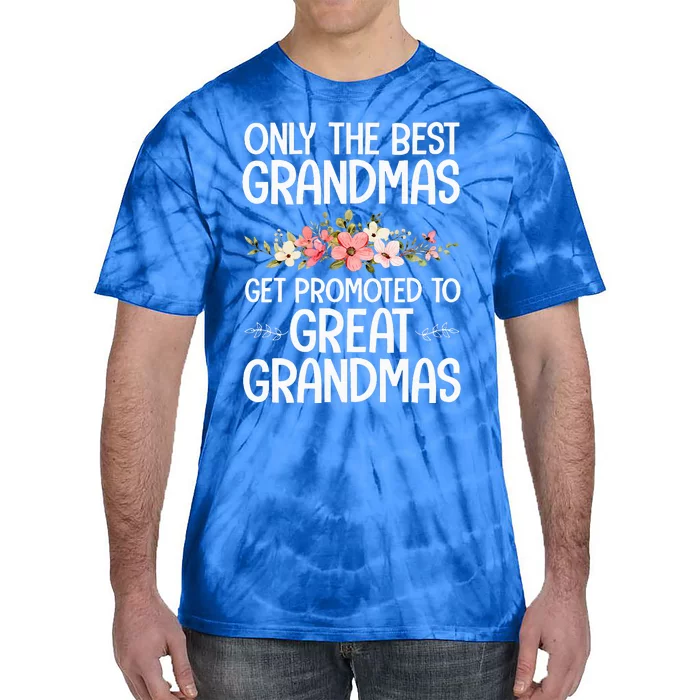 Best Great Grandma Art For Grandma Wo Great Grandmother Tie-Dye T-Shirt