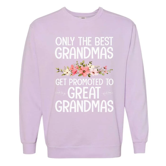 Best Great Grandma Art For Grandma Wo Great Grandmother Garment-Dyed Sweatshirt