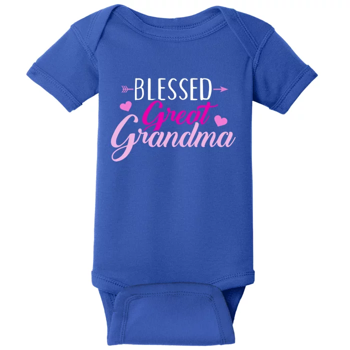 Blessed Great Grandma Gift Baby Bodysuit