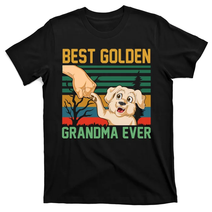 Best Golden Grandma Ever T-Shirt