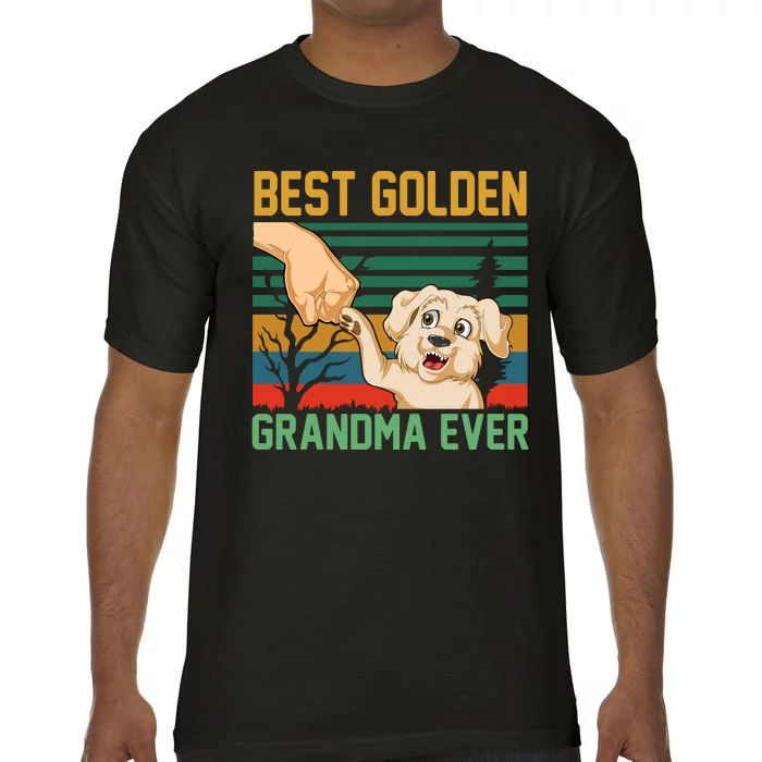 Best Golden Grandma Ever Comfort Colors T-Shirt