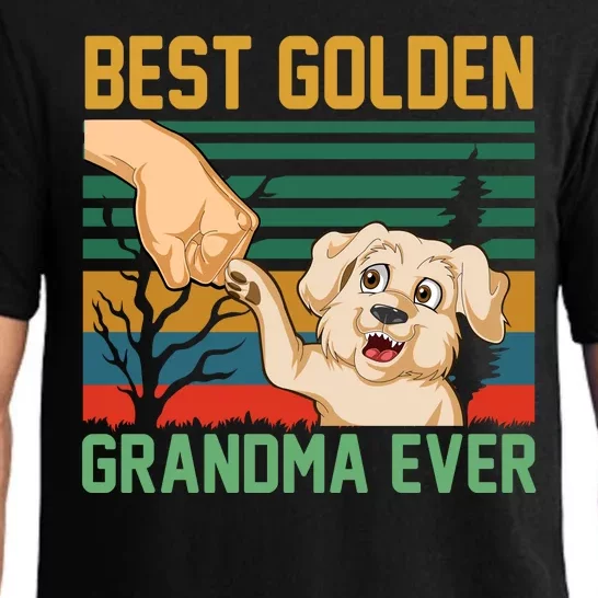 Best Golden Grandma Ever Pajama Set