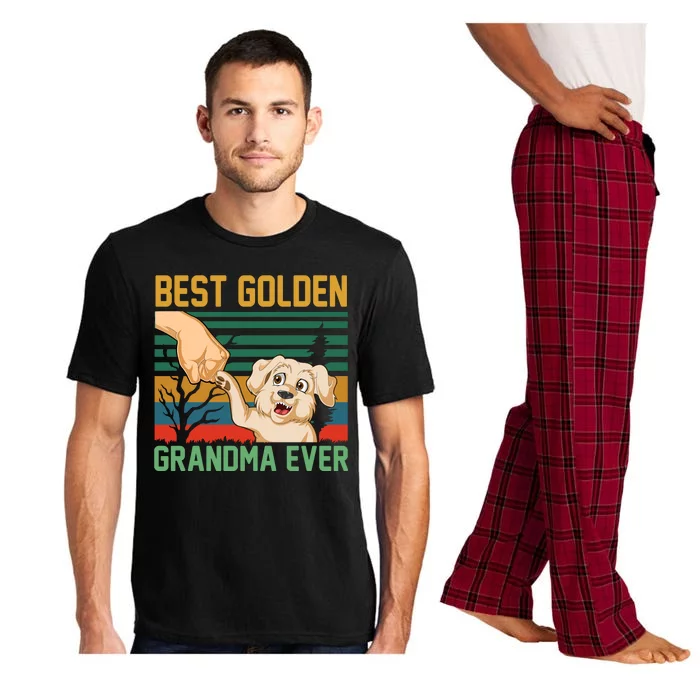 Best Golden Grandma Ever Pajama Set