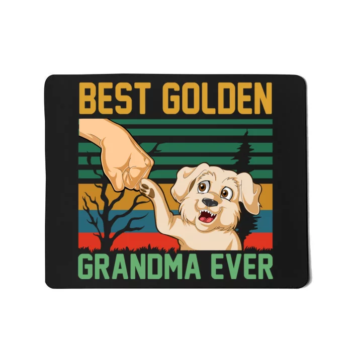 Best Golden Grandma Ever Mousepad