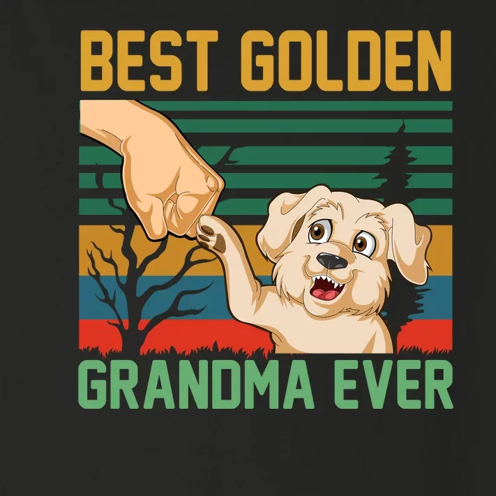 Best Golden Grandma Ever Toddler Long Sleeve Shirt