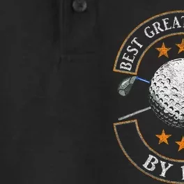 Best Great Grandpa By Par Golf Lover Gift Fathers Day Dry Zone Grid Performance Polo