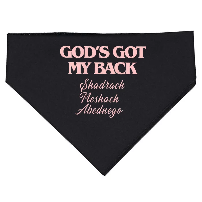 Brandon GodS Got My Back Lake USA-Made Doggie Bandana