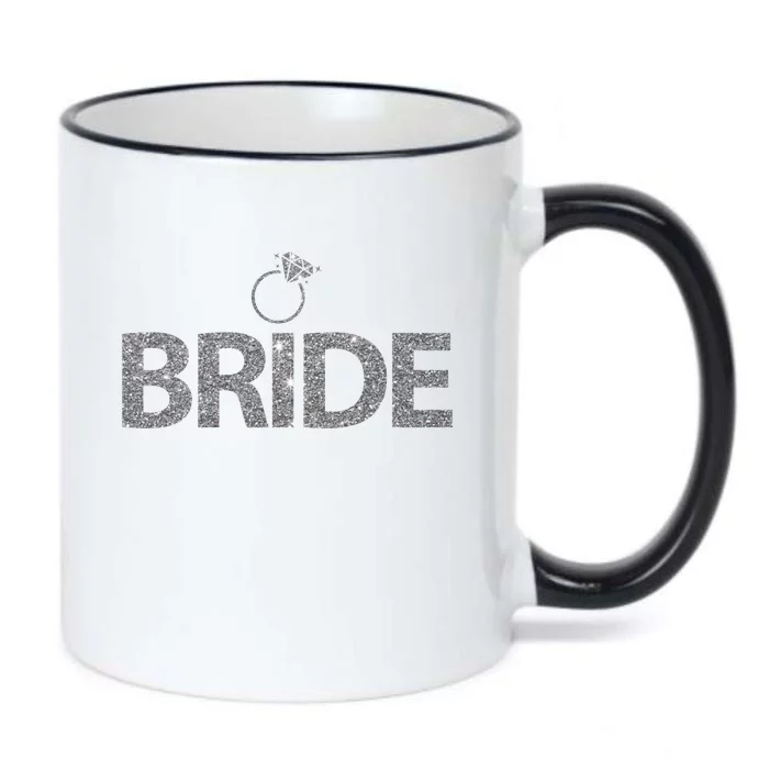 Bride Gift Grainy Grey Black Color Changing Mug