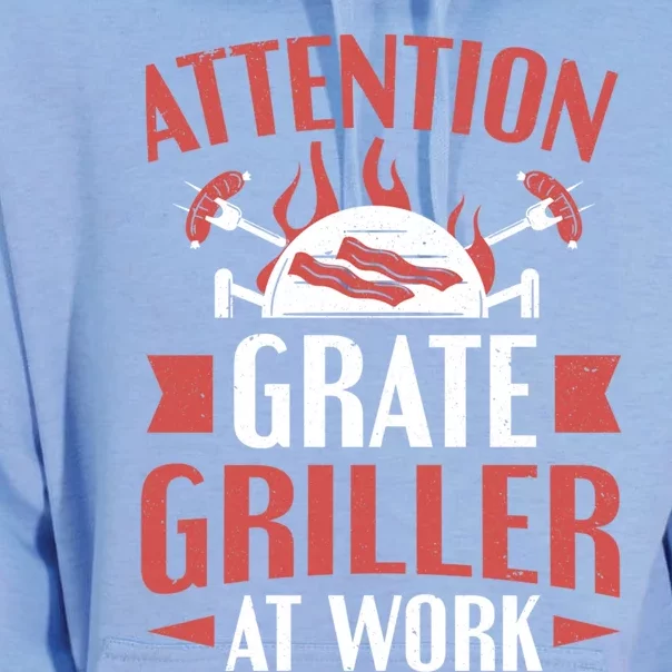 Barbecue Grate Griller At Work Smoker Grill Grilling Bbq Great Gift Unisex Surf Hoodie