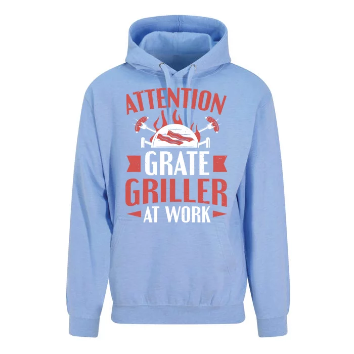 Barbecue Grate Griller At Work Smoker Grill Grilling Bbq Great Gift Unisex Surf Hoodie