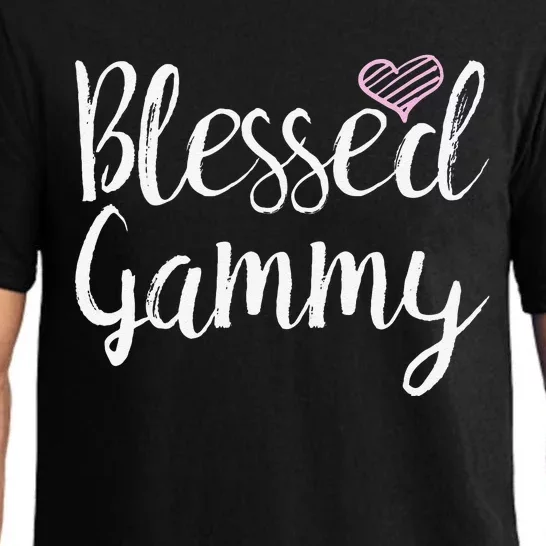 Blessed Gammy Grandma Gifts Pajama Set