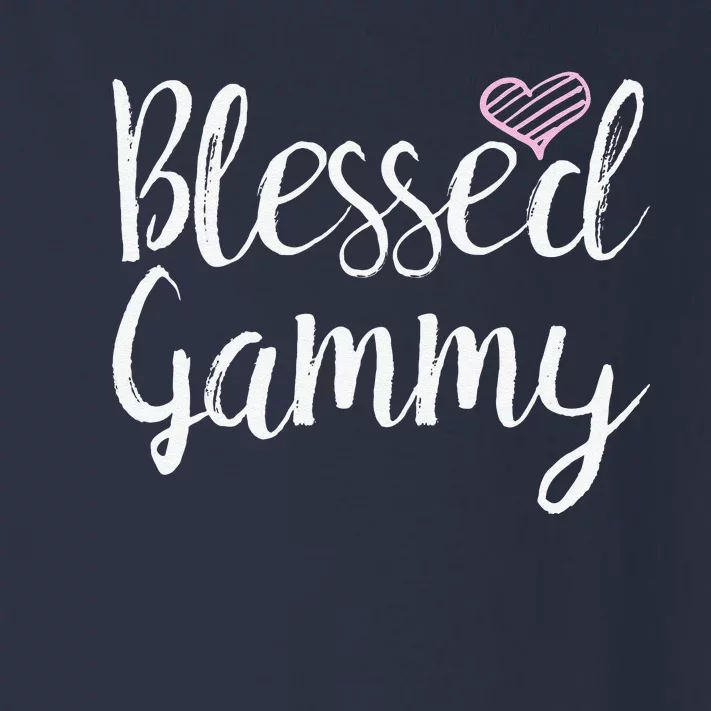 Blessed Gammy Grandma Gifts Toddler Long Sleeve Shirt