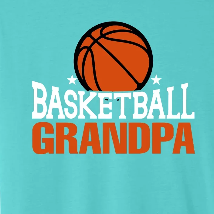 Basketball Grandpa Gift For Basketball Fan Sport Team ChromaSoft Performance T-Shirt