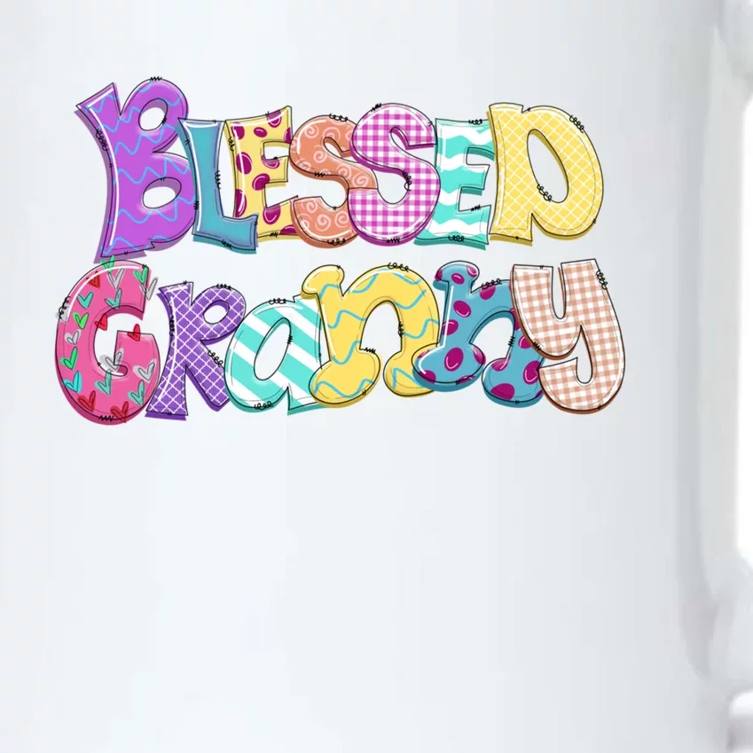 Blessed Granny Gift For Moms Grandmothers Mother Day Black Color Changing Mug