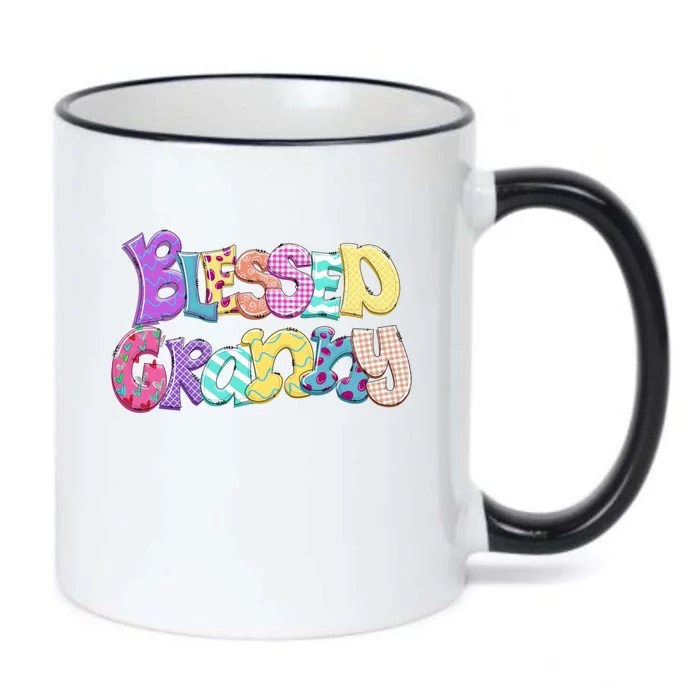 Blessed Granny Gift For Moms Grandmothers Mother Day Black Color Changing Mug