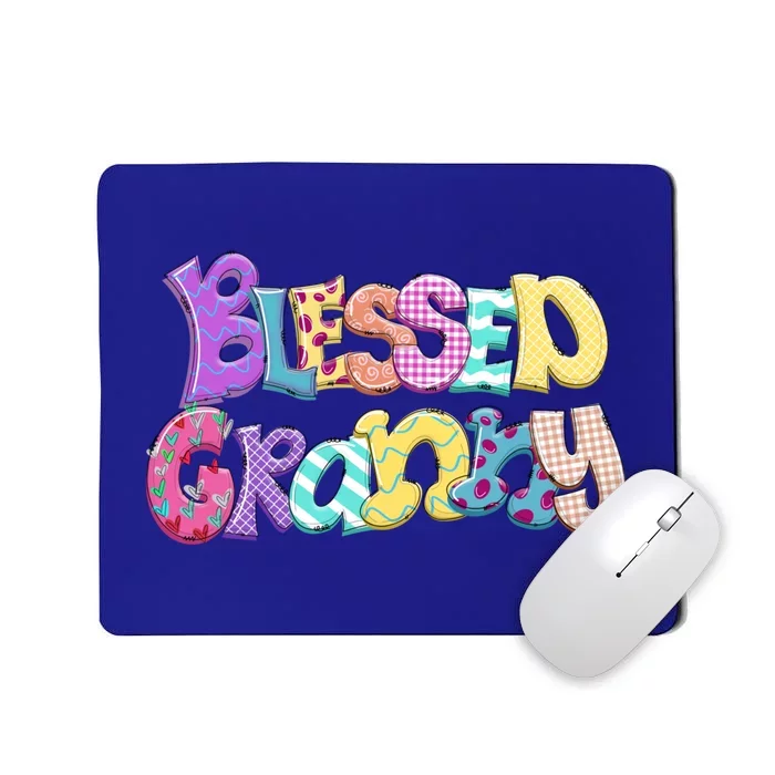 Blessed Granny Gift For Moms Grandmothers Mother Day Mousepad