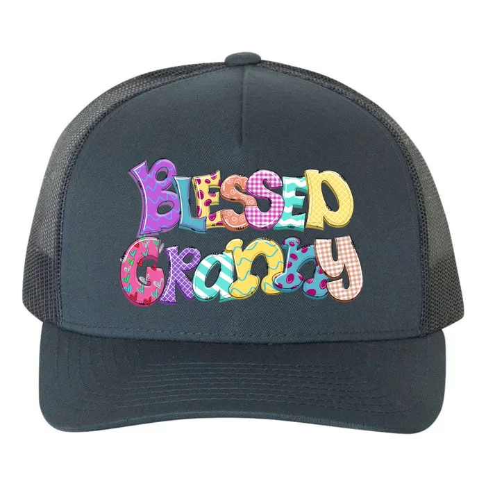 Blessed Granny Gift For Moms Grandmothers Mother Day Yupoong Adult 5-Panel Trucker Hat