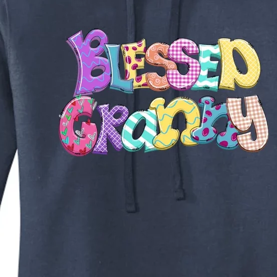 Blessed Granny Gift For Moms Grandmothers Mother Day Women's Pullover Hoodie