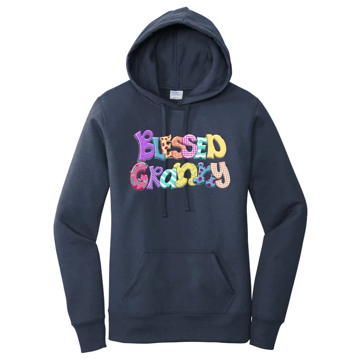 Blessed Granny Gift For Moms Grandmothers Mother Day Women's Pullover Hoodie