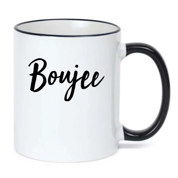 Boujee Great Gift Cool Gift Black Color Changing Mug