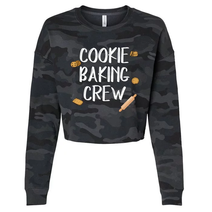 Bake Great Gift Cookie Baking Crew Baker Tees Christmas Funny Gift Funny Gift Cropped Pullover Crew