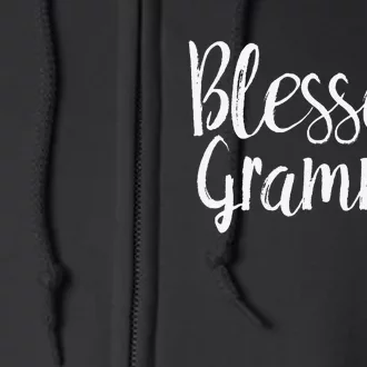 Blessed Grammy grandma gifts Full Zip Hoodie