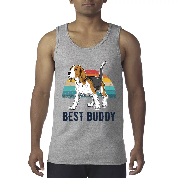 Beagle Great Gift Hooded Gift Tank Top