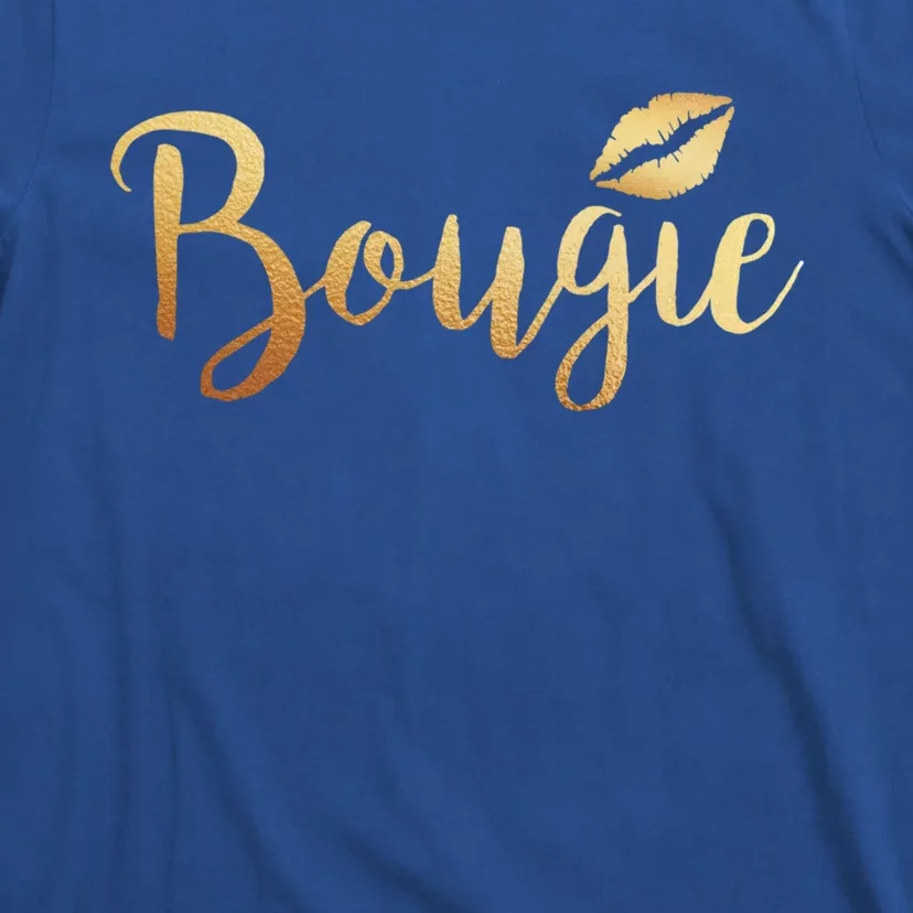 Bougie Great Gift Melanin Poppin Great Gift Black Magic Funny Gift T-Shirt