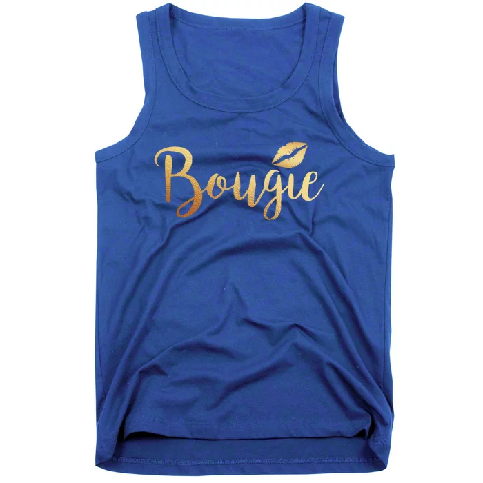 Bougie Great Gift Melanin Poppin Great Gift Black Magic Funny Gift Tank Top