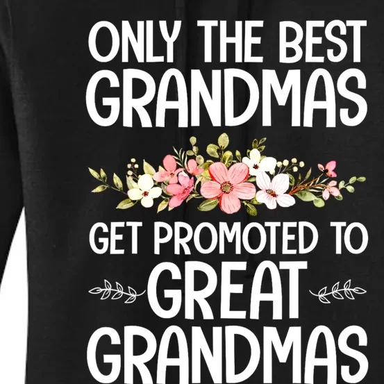 Best Great Grandma Art For Grandma Women Great Grandmother Women's Pullover Hoodie