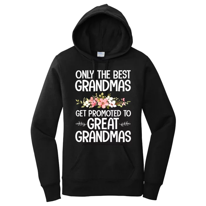 Best Great Grandma Art For Grandma Women Great Grandmother Women's Pullover Hoodie